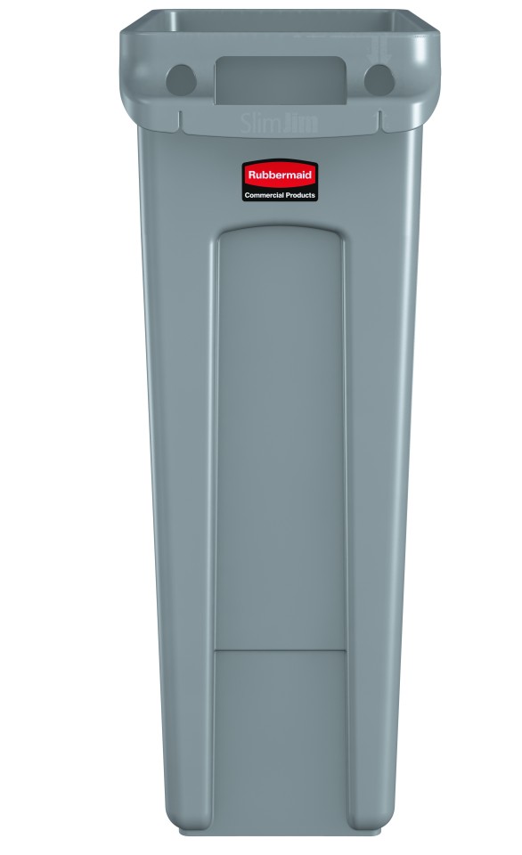 Rubbermaid Slim Jim Container 87ltr Gray