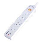 Powerboard Surge Protector 4 Way White image