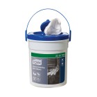 Tork Wet Wipes Hand Cleaning Roll White Tub 72 image