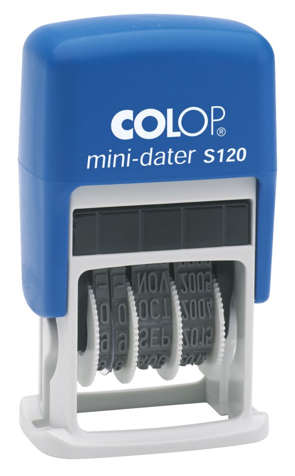 Colop Self-Inking Stamp S120 Date Only Mini 4mm