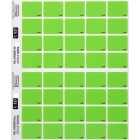 Filecorp C-Ezi Lateral File Labels Colour Flash 24mm Light Green Sheet 40 image