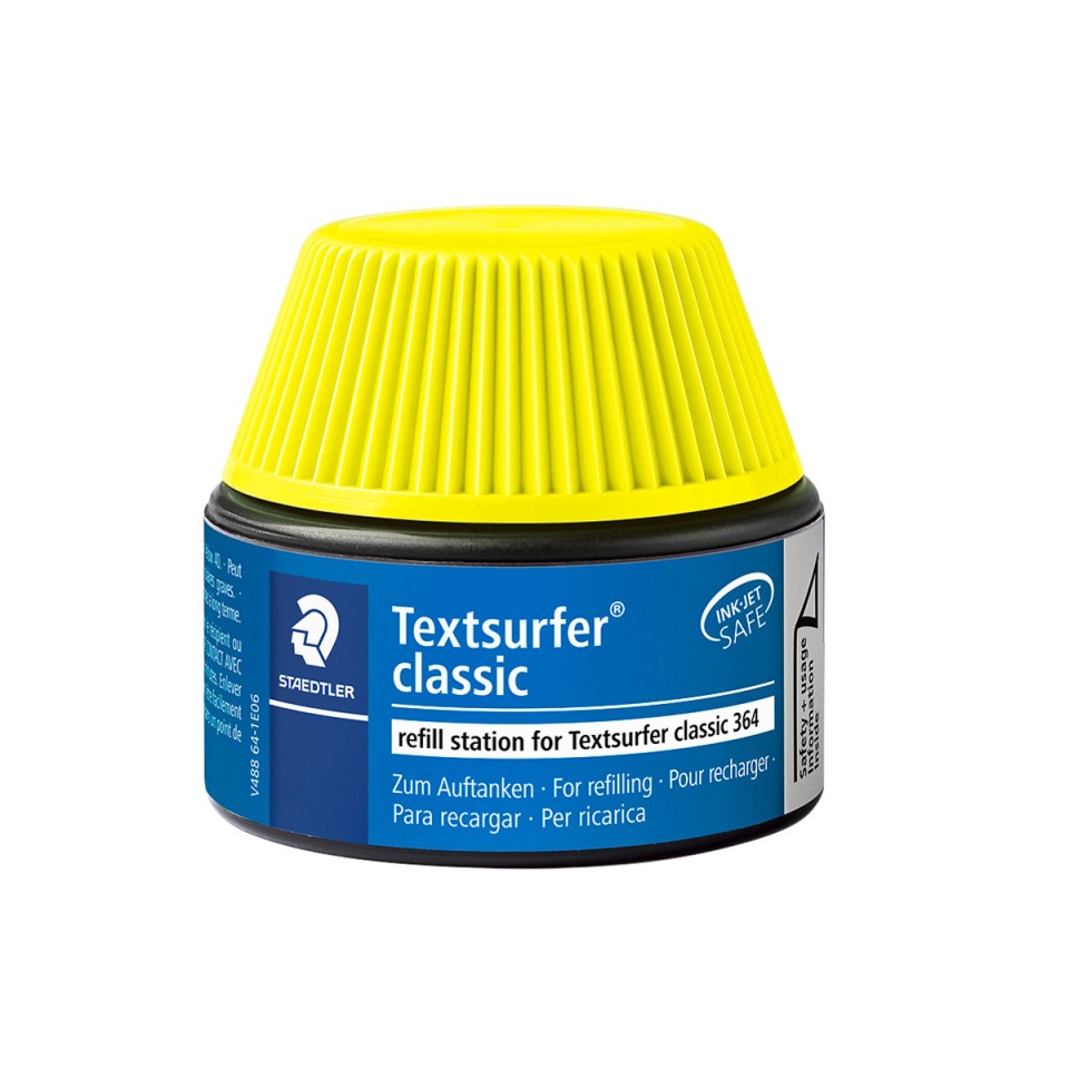 Staedtler Textsurfer Classic Highlighter Refill Station Yellow