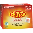 Choysa Classic Tagless Tea Bags Box 500 image