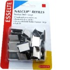 Esselte 45201 Nalclip Refills Large Stainless Steel Pkt25 image