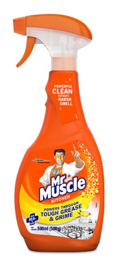 Mr Muscle Kitchen Disinfectant Cleaner Lemon Citrus 697758 500ml