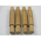 DAS Rolling Pin Wooden Patterned Pack 4 image