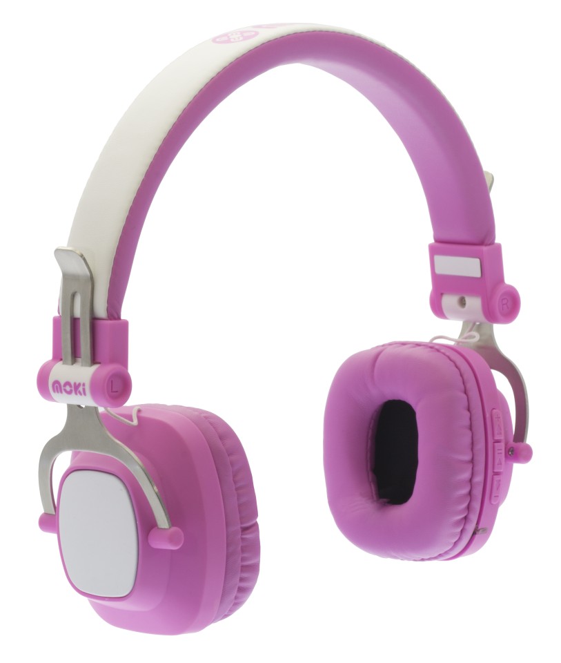 Moki Exo Kids Headphones Pink