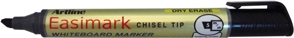Artline Easimark Whiteboard Marker Chisel Tip 2.0-5.0mm Black