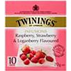 Twinings Tea StrawRaspLog Berry Env Pk10 image