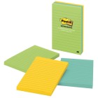 Post-it Super Sticky Notes Jaipur Lined 98 x 149mm Pack 3 image