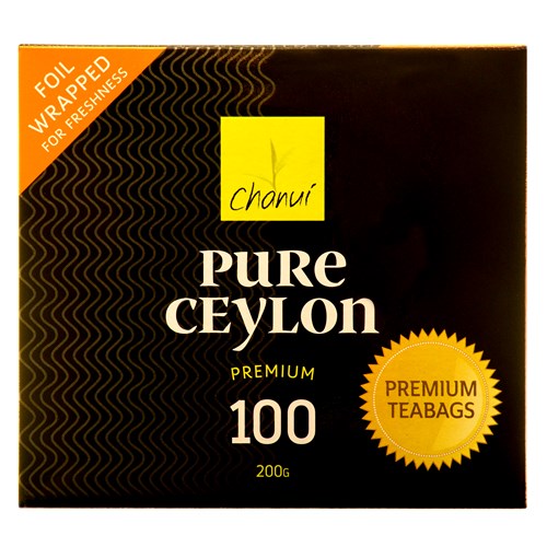 Chanui Pure Ceylon Tea Bags Box 100
