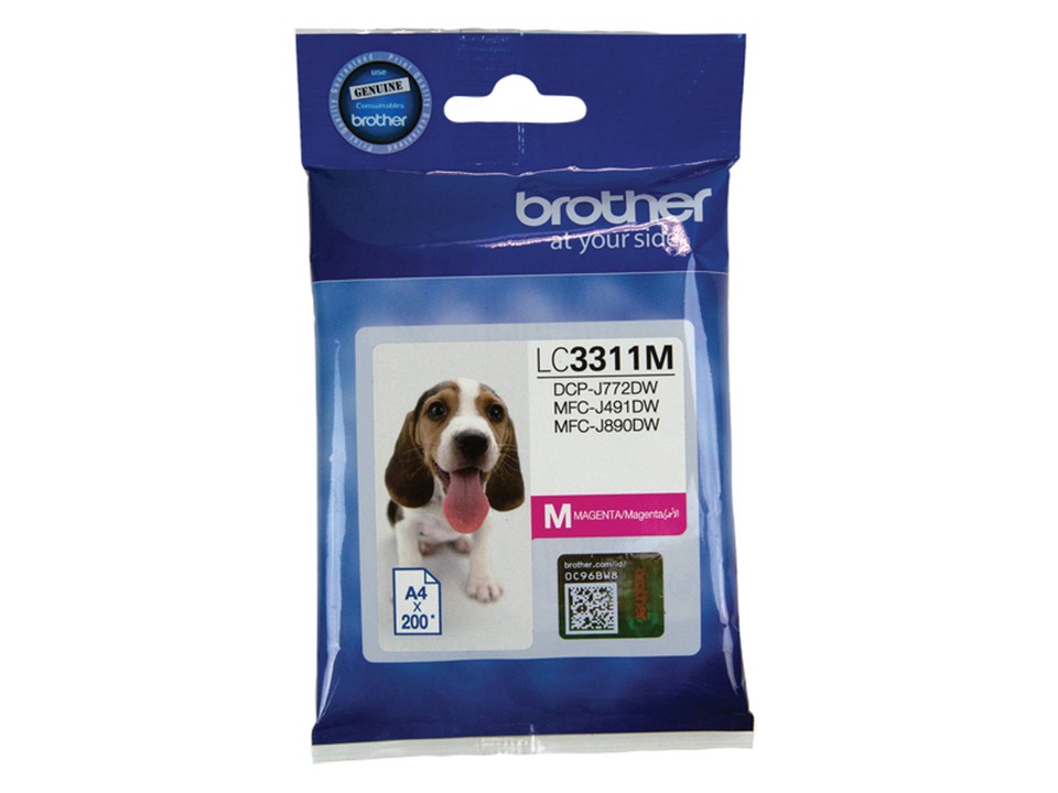 Brother Lc3311 Ink Cartridges Magenta
