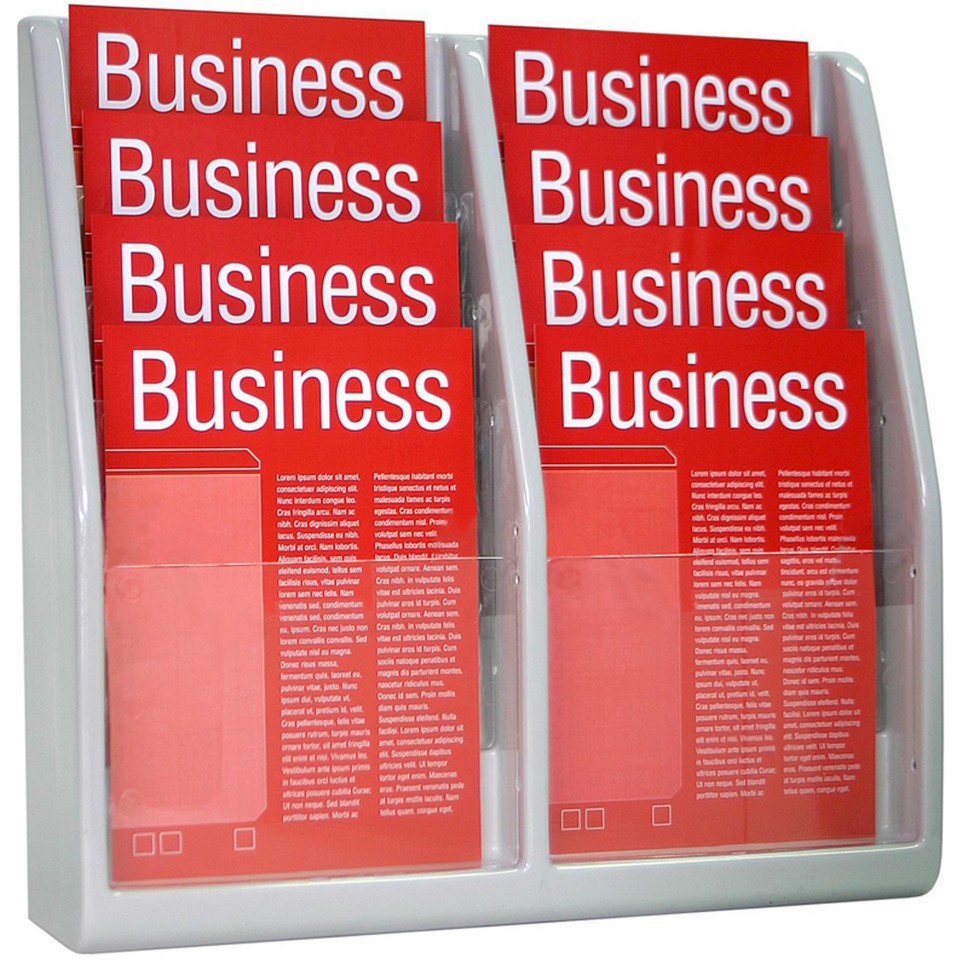 Esselte Brochure Holder 8 Compartments | NXP formerly Winc / Staples - We're taking care of business