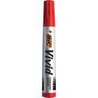 Bic Eco Vivid Permanent Marker 4.95mm Red Each image