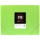 FM Document Wallet Vivid Lime Green A4 Each image
