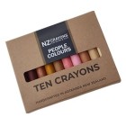 NZ Crayons Retsol Crayons Assorted People Colours Pack 10 image