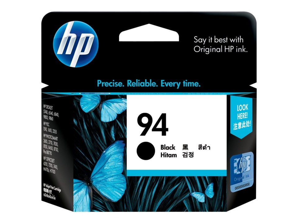 HP Inkjet Ink Cartridge 94 Black