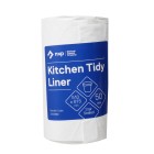 Kitchen Tidy Liner 27L 510 x 615mm 10mu White roll of 50 image