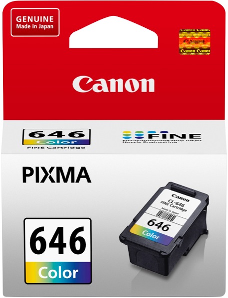 Canon PIXMA Inkjet Ink Cartridge CL646 Colour