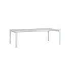 Novah Straight Desk - White Frame / White Top image
