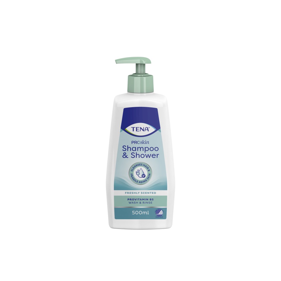 Tena Shower & Shampoo Gel 500ml 1207