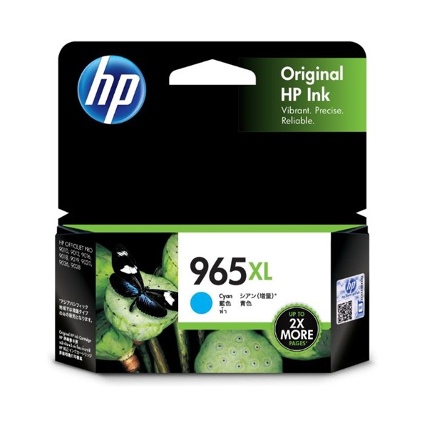 HP Inkjet Ink Cartridge 965XL High Yield Cyan