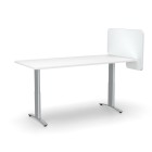 Boyd Acoustic Desk Divider 540x800mm White image