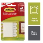 3M Command Picture Hanging Strips Small White Pack 4 image