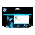 HP DesignJet Inkjet Ink Cartridge 72 130ml Yellow image