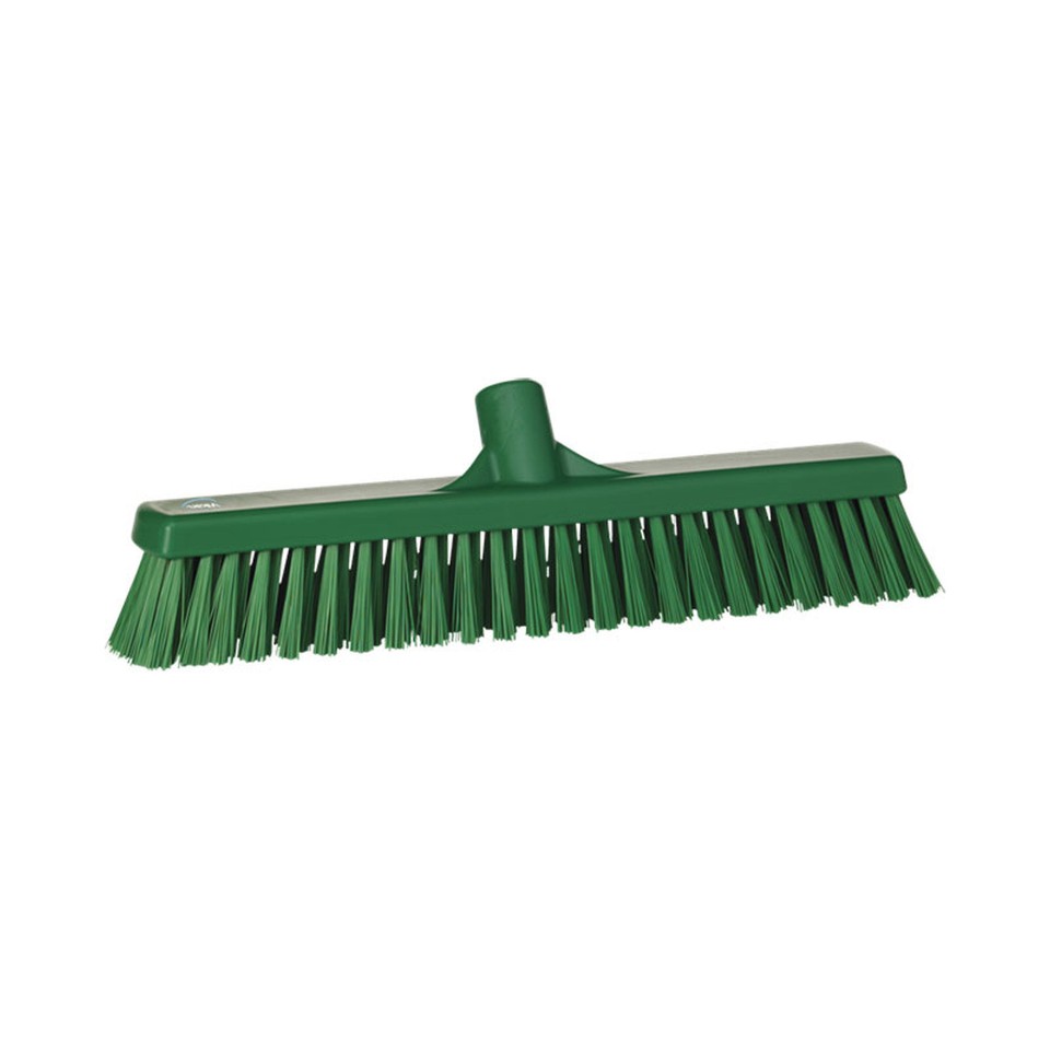 Vikan Green Soft / Hard Floor Broom 410mm