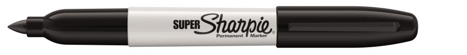 Sharpie Super Permanent Marker Fine 1.5mm Black Each