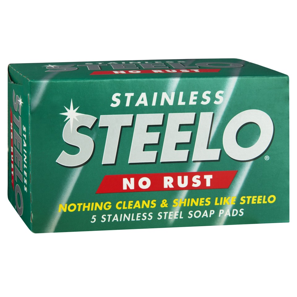 Steelo Soap Pads No Rust Stainless Pack 5