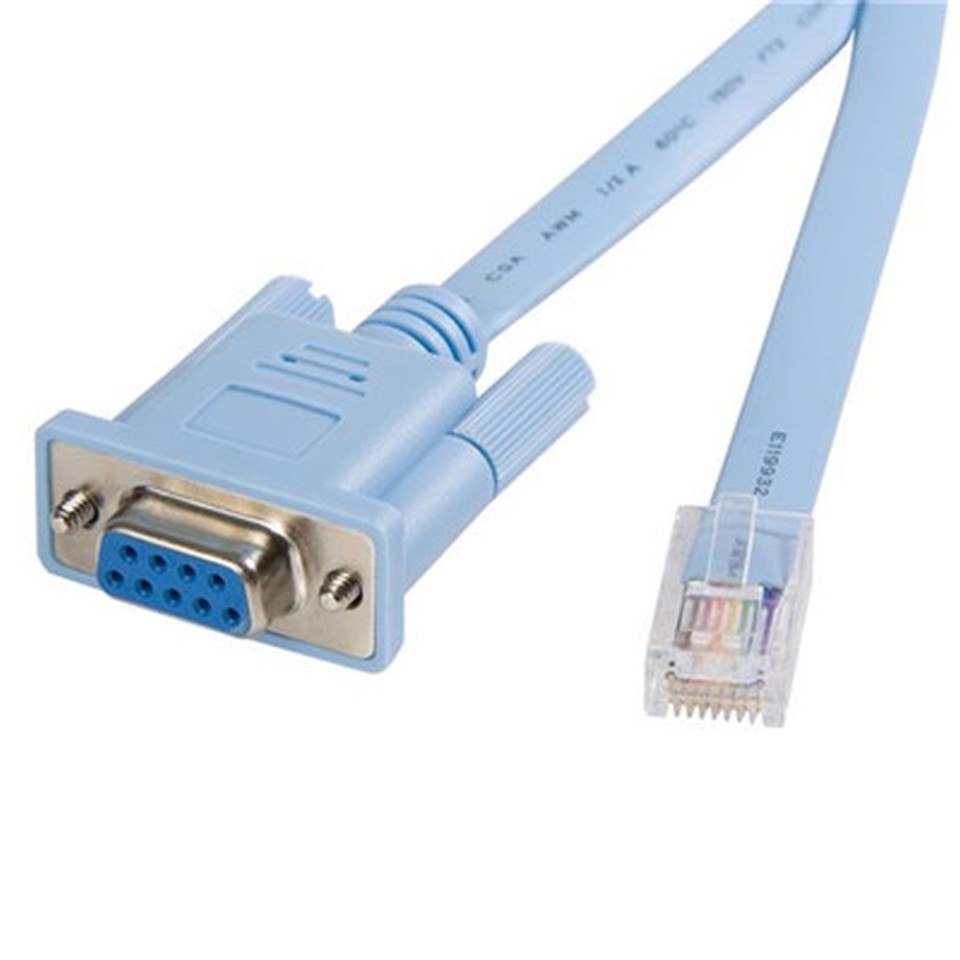 Startech Db9concabl6 6 Ft Rj45 To Db9 Cisco Console Cable