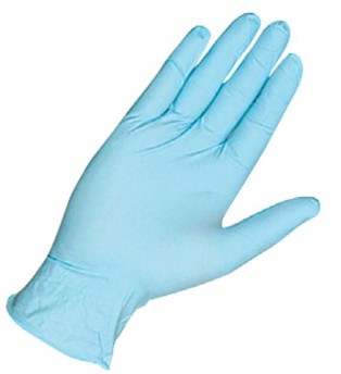 Nitrile Gloves Powder Free Assorted Colour Large Box/100