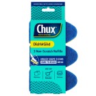 Chux Dishwand Refill Non-scratch Pack 3 image