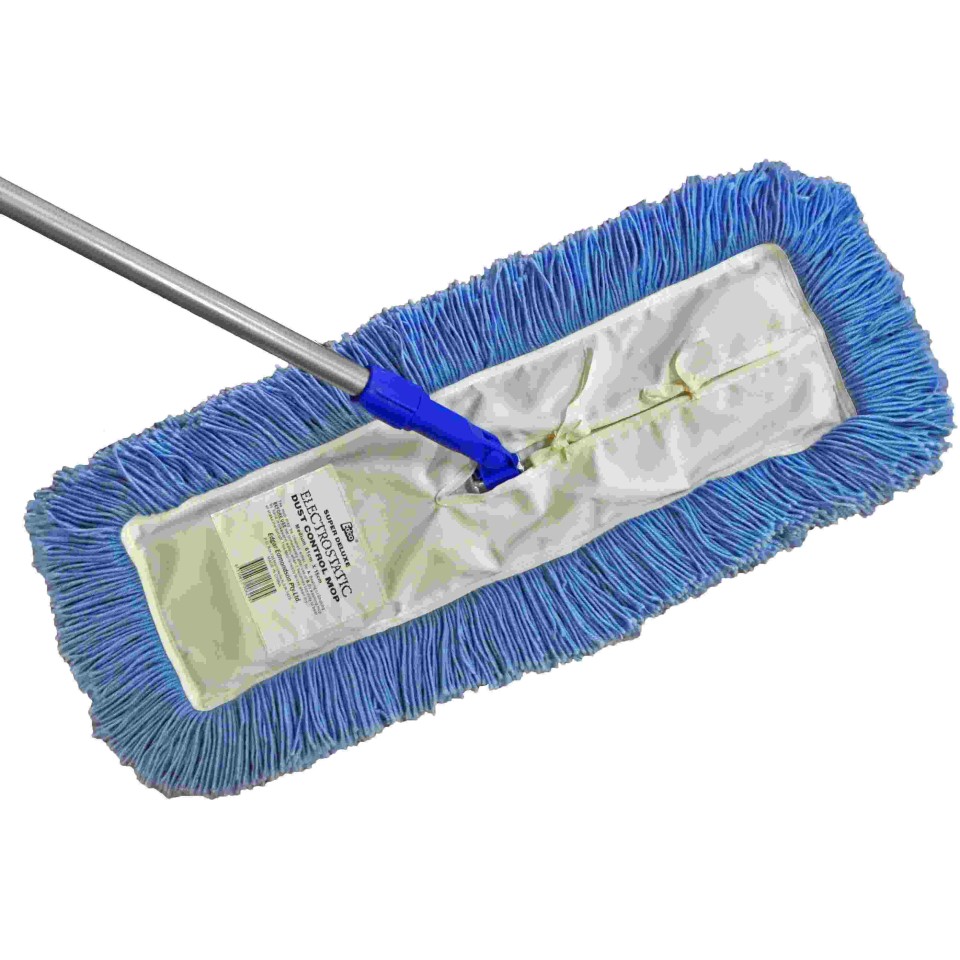 Edco Electrostatic Dust Control Mop Complete with Head & Handle 300mm