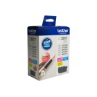 Brother 3 Colour Ink Cartridges LC3317-3PK image