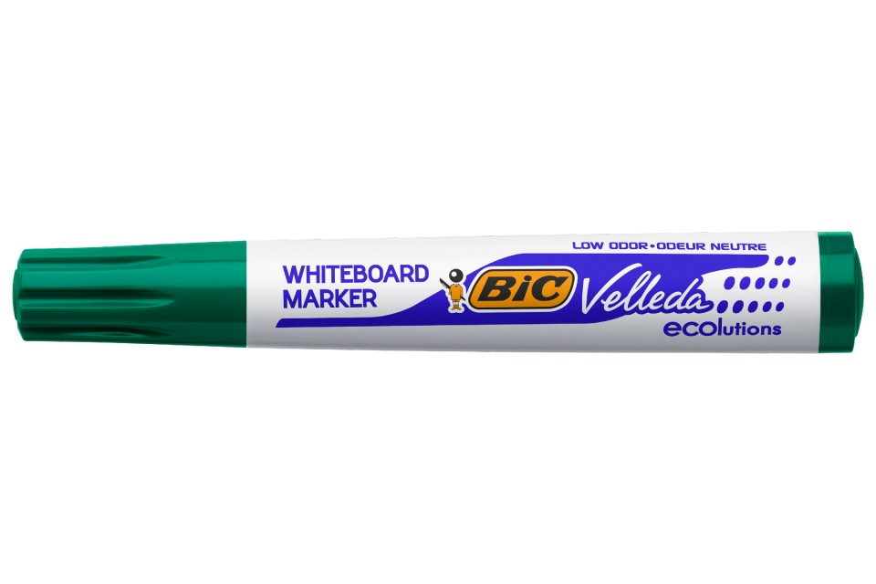 Bic Velleda Whiteboard Marker Bullet Tip 1.5mm Green Each