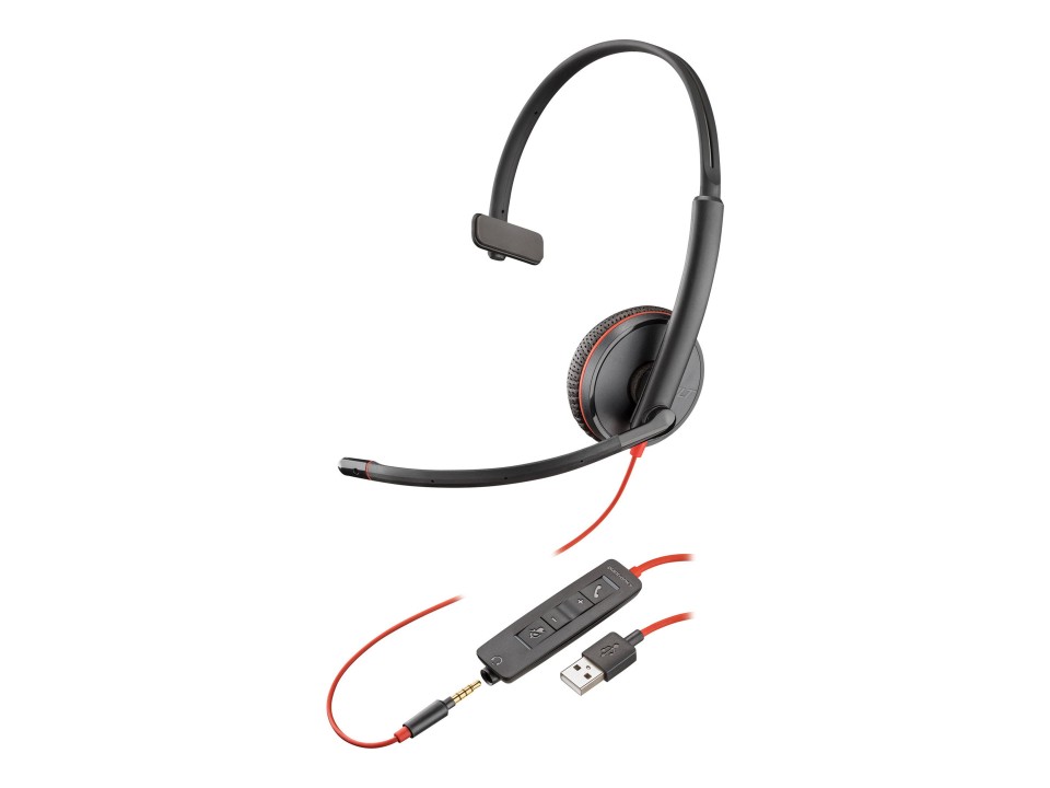 Plantronics Blackwire C3215  Uc Usb-a Mono Headset