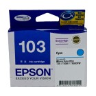 Epson DURABrite Ultra Inkjet Ink Cartridge 103 High Yield Cyan image