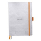 Rhodia Goal Book Dotted A5 240 Pages Silver image