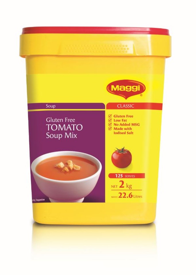 Maggi Soup Tomato Gluten Free 2kg