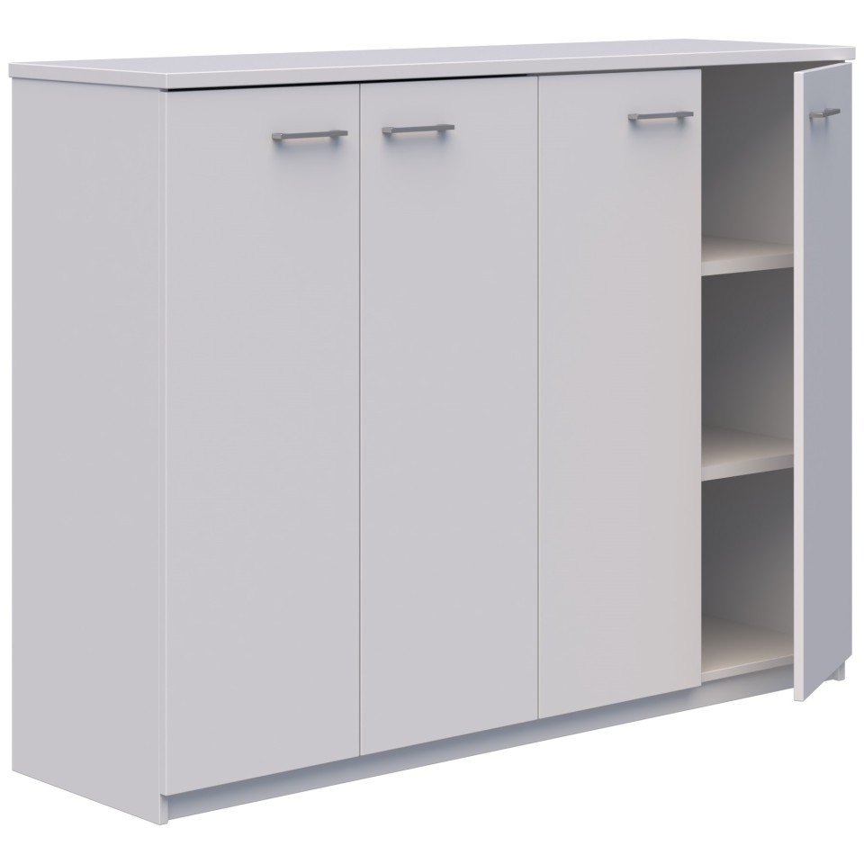 Rapid Storage Cabinet Hinged Door 1600Wx1200H White