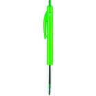 BIC Clic Ballpoint Pen Retractable Medium 1.0mm Green Box 10