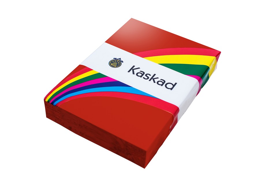 Kaskad Colour Paper A3 160gsm Rosella Red Pack 250