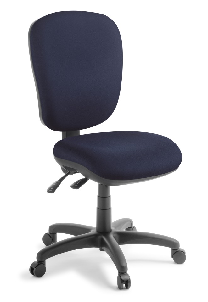 Arena 200 Task Chair 2 Lever High Back Navy