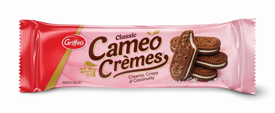 Griffins Cameo Cremes Biscuits Original 250g
