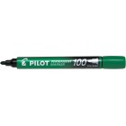 Pilot Permanent Marker Bullet Tip Green image