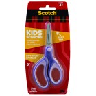 Scotch Scissors Kids Soft Grip Blunt Tip 1442B 5 Inch Purple image