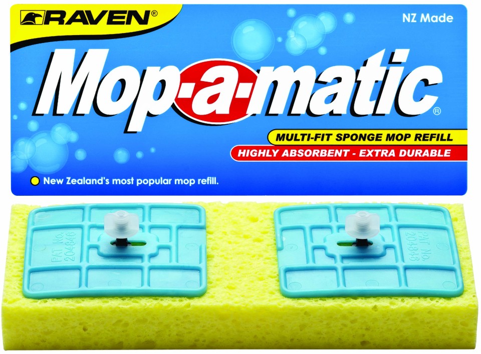 Raven Mop-a-matic 2 pin Squeeze Mop Refill